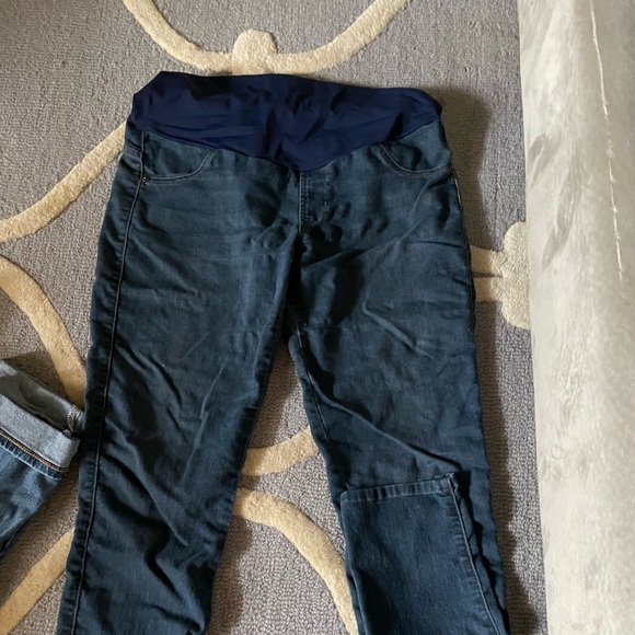 Dark skinny maternity jeans - Picture 2 of 4